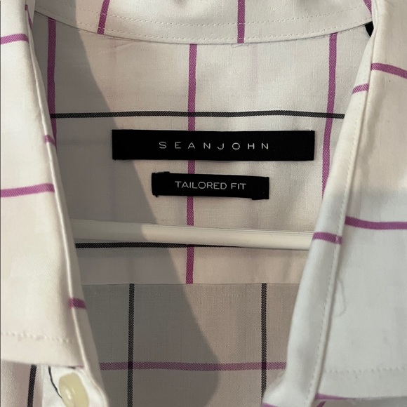 Sean John tall man’s patterned dress shirt - Picture 2 of 6